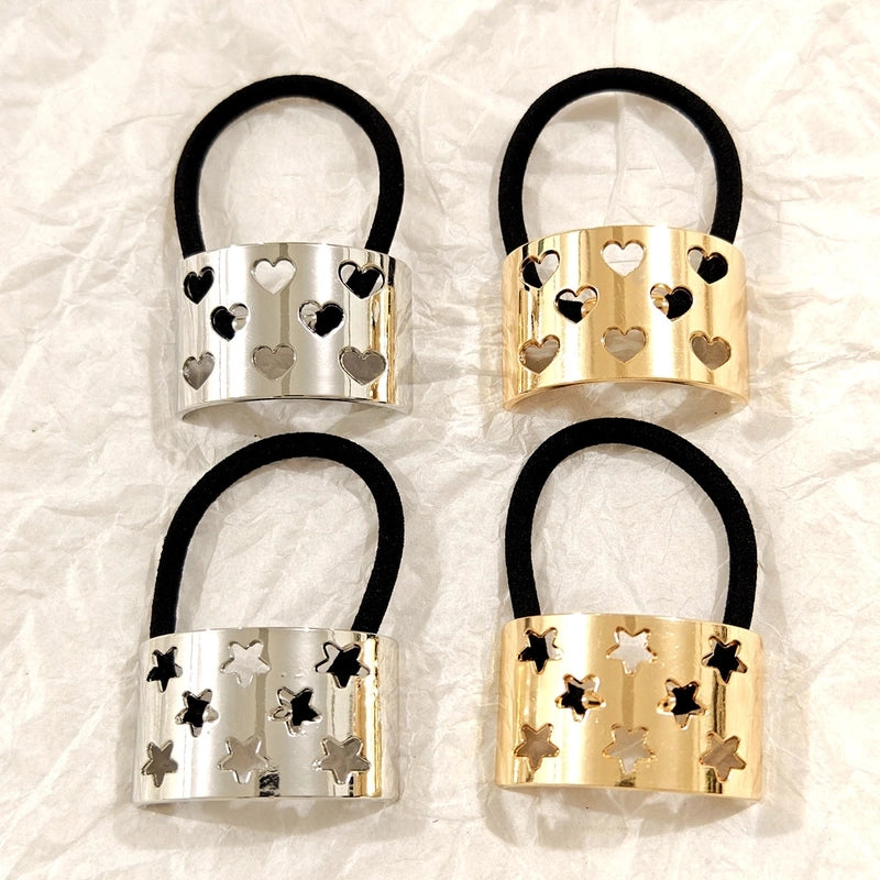 Streetwear Women’s Geometric Alloy Plating Hair Tie