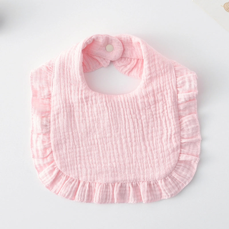 Cute Pastoral Letter Rainbow Fruit Cotton Burp Cloths Baby Accessories