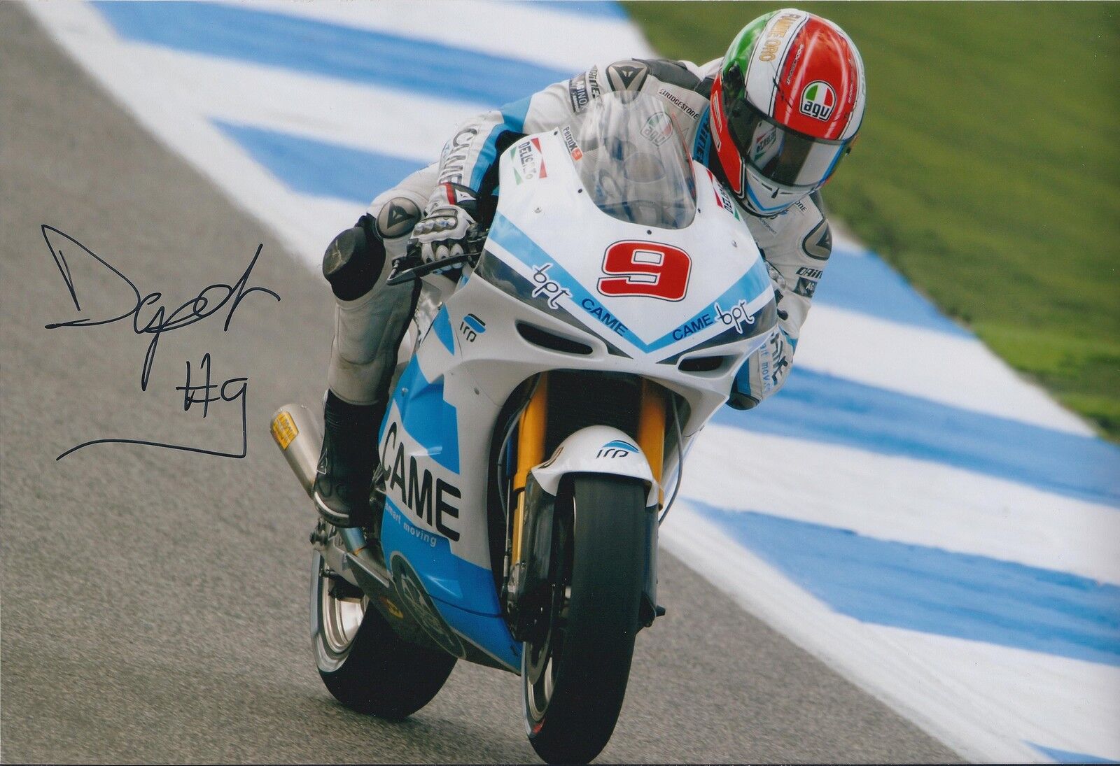 Danilo PETRUCCI SIGNED 12x8 Photo Poster painting CAME Silverstone AFTAL Autograph COA