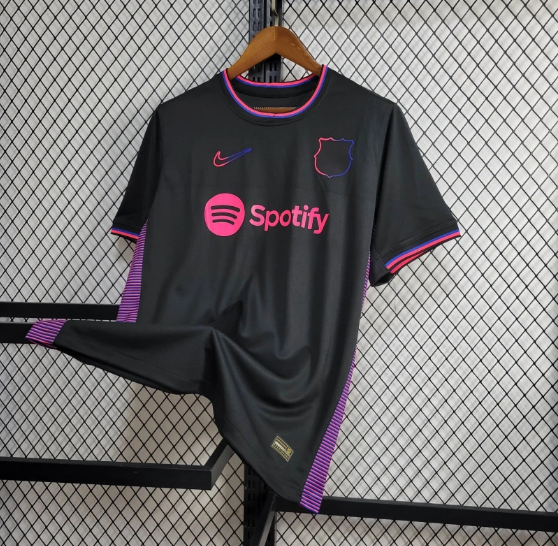 24/25 Barcelonal Black Special Edition Football Shirt Thai Quality