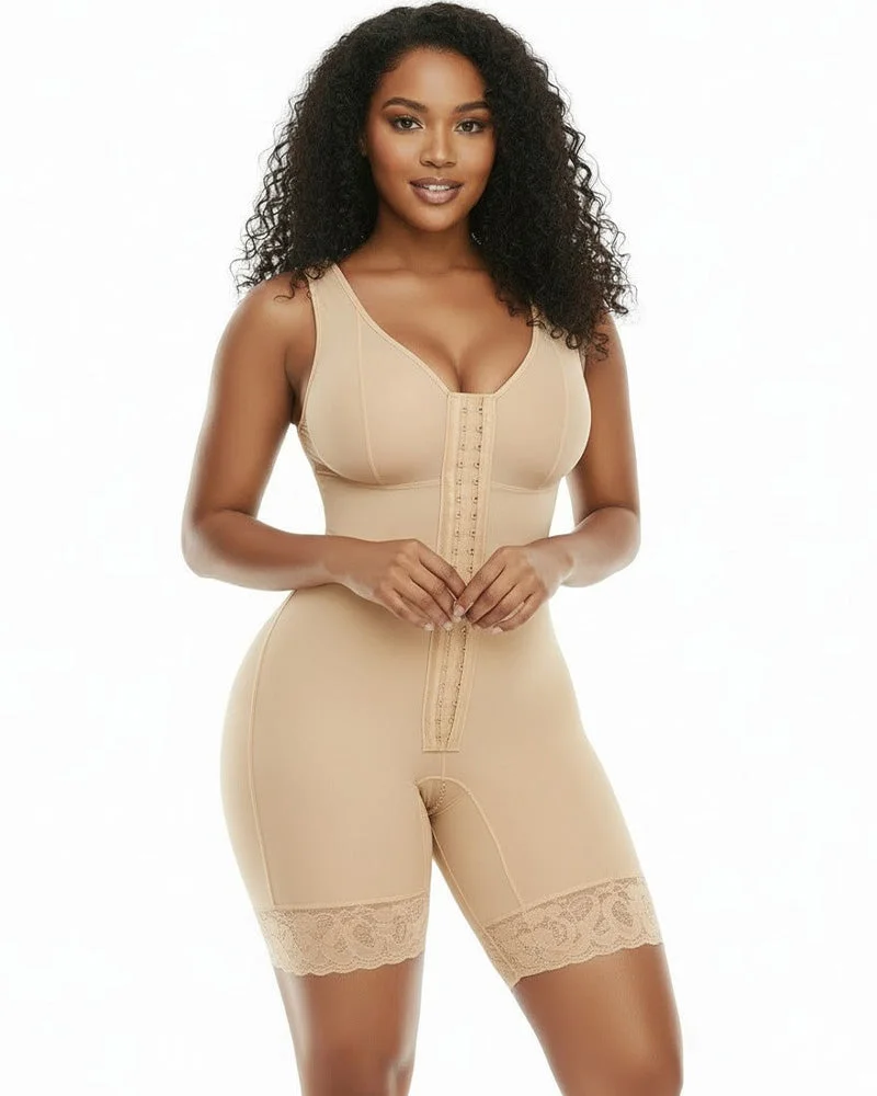 Extra Plus Size Shaper Bodysuit Tummy Control Shapewear With Bra