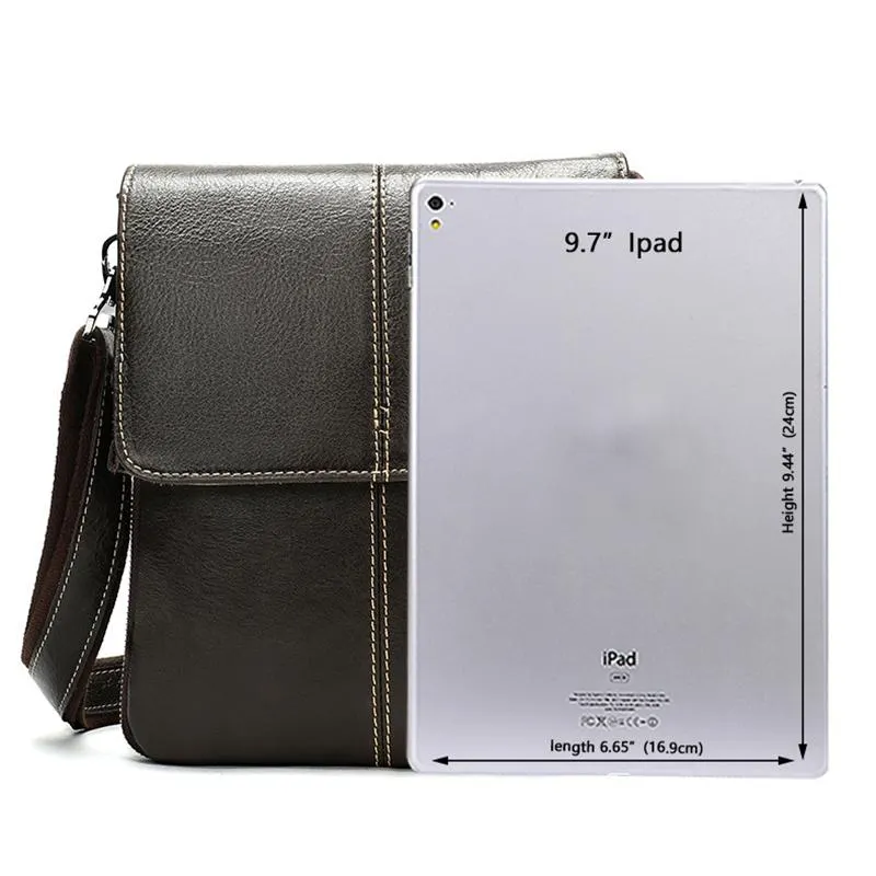 Durable Leather Stitching Crossbody Bags