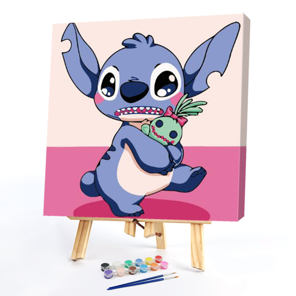 Stitch - Paint by Numbers 20x20cm