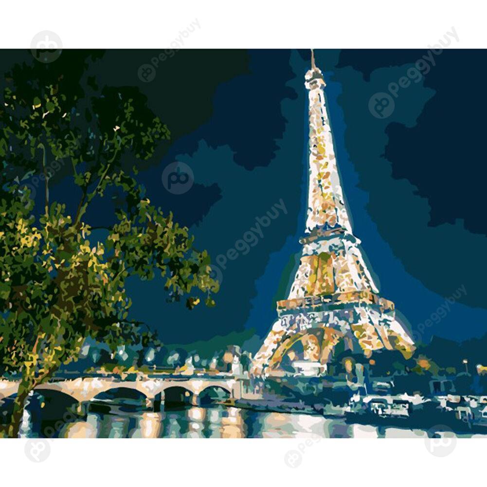 

40*50CM Paint By Numbers-Eiffel Towe, 501 Original