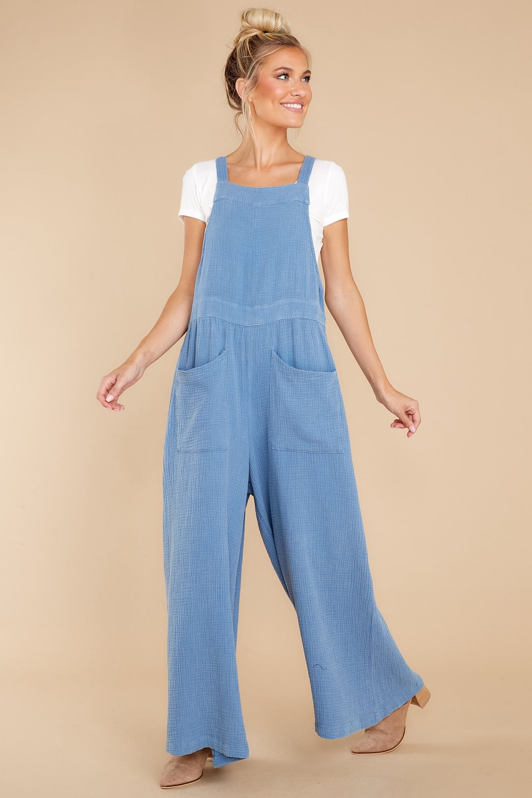Joyful Spirit Light Indigo Overalls