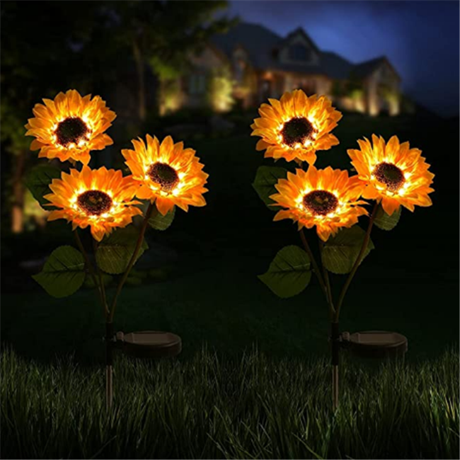 Outdoor Solar Garden Sunflower Lights
