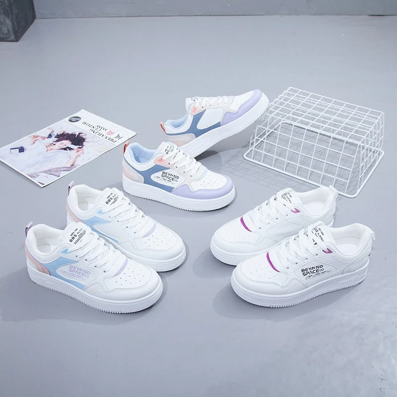 2022 New Women Sneakers Fashion Breathable Non-slip Shoes Women Thick Bottom Sneakers Women Leisure Footwear  Zapatos De Mujer