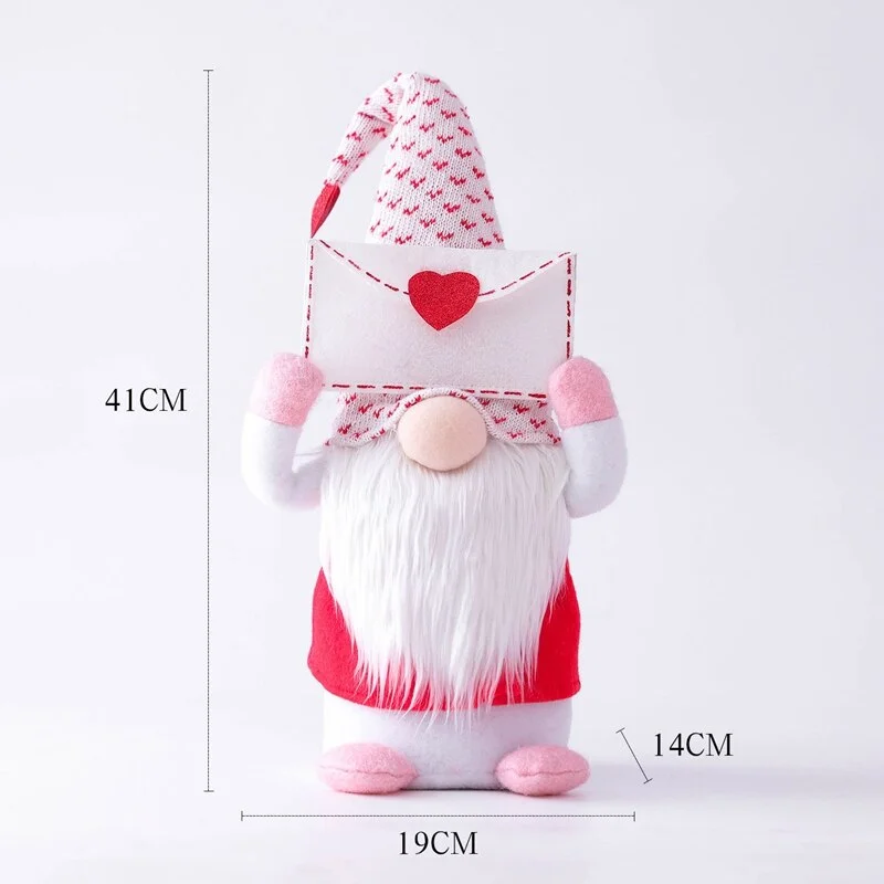 Valentine's Day Gift Faceless Doll Nordic Gnome Old Man Ornament Valentines Day Wedding Party Decoration for Home Kids Toys