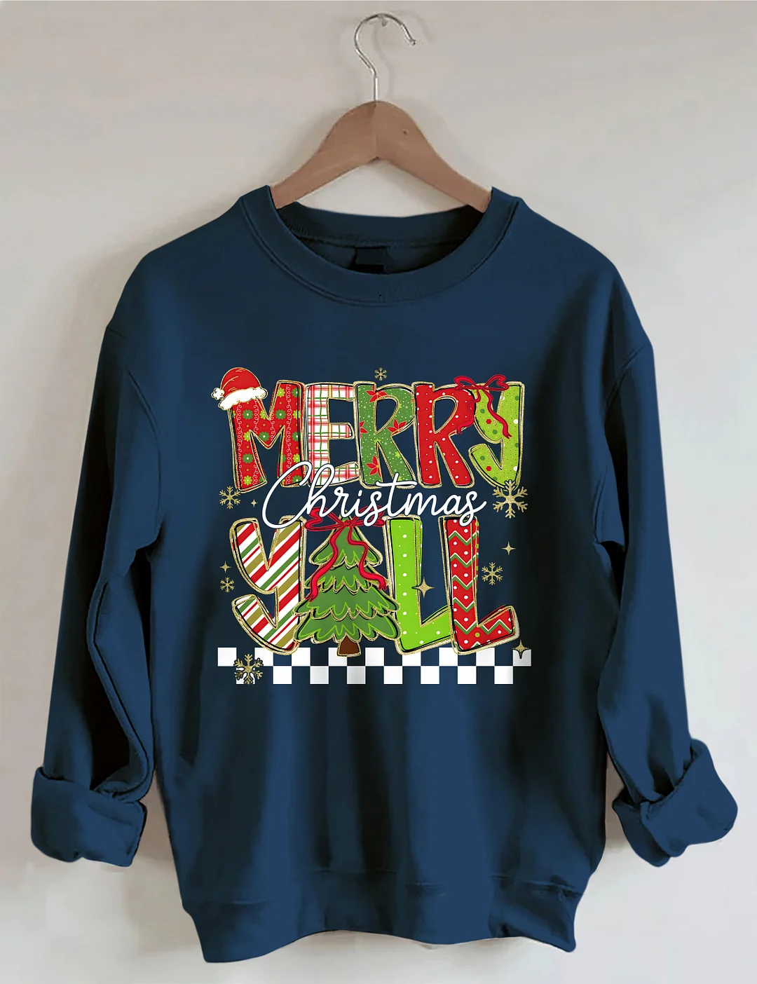 Merry Christmas Y&rsquo;all Sweatshirt