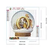 uk.everydayedeals (Limited Stock)Diamond Painting - Full Round - Christmas Crystal Ball O(30*30cm)
