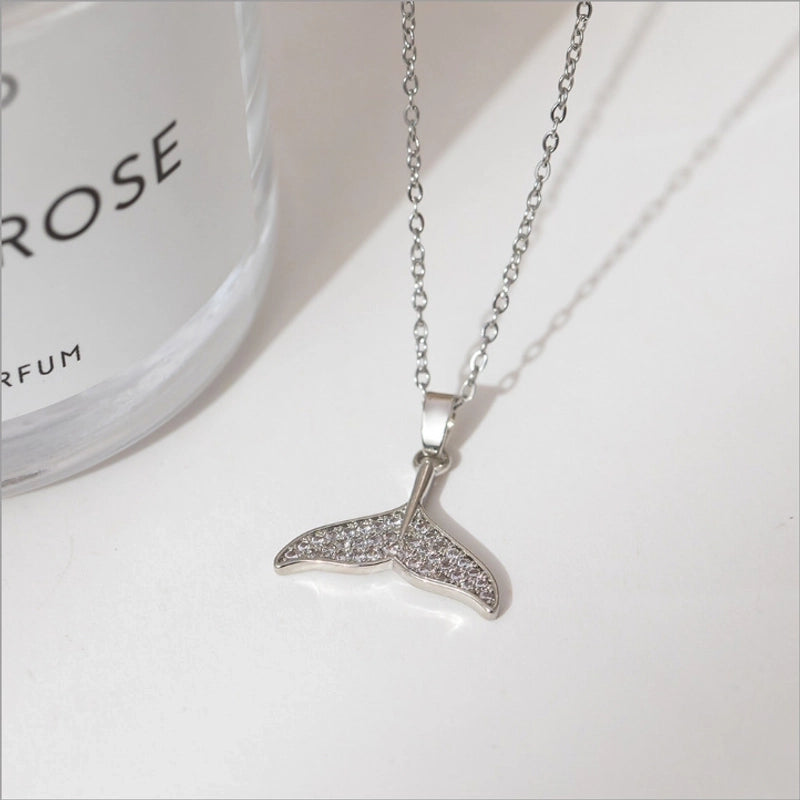 2 Pieces Minimalist Classic Style Geometric Titanium Steel Plating Pendant Necklace