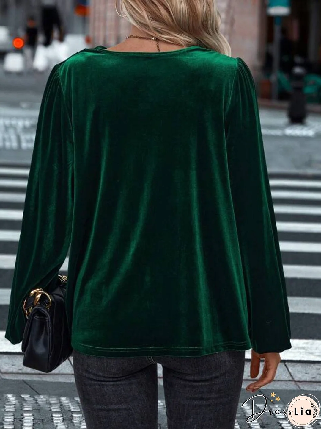 Lovelet Cowl Neck Long Sleeve Blouse