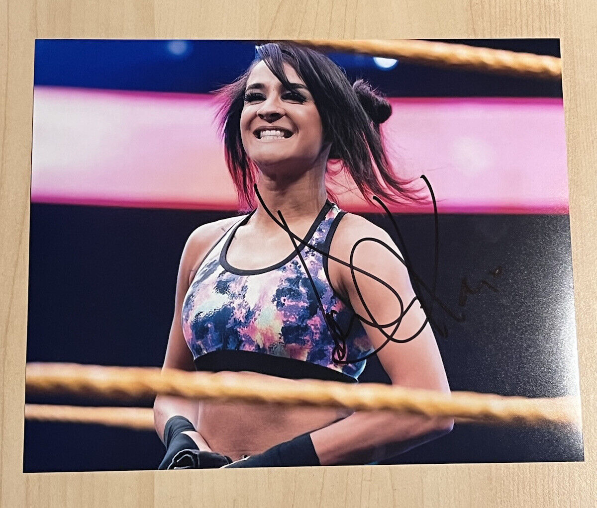 DAKOTA KAI HAND SIGNED 8x10 Photo Poster painting WWE NXT STAR AUTOGRAPHED AUTHENTIC COA