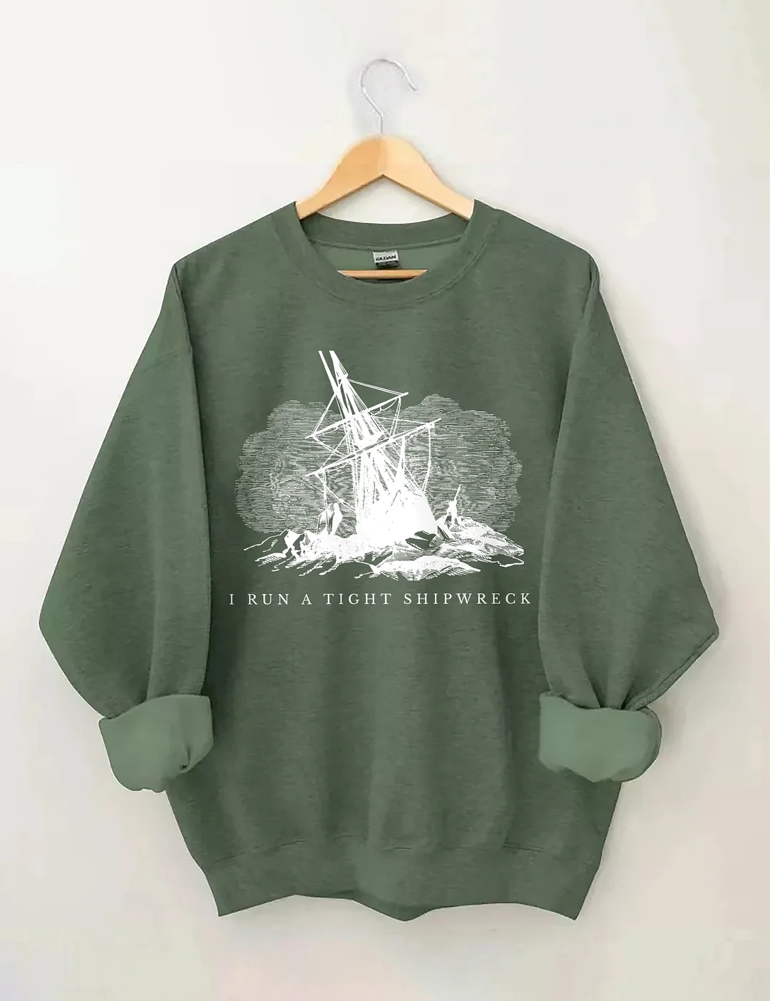 I Run A Tight Shipwreck Sweatshirt