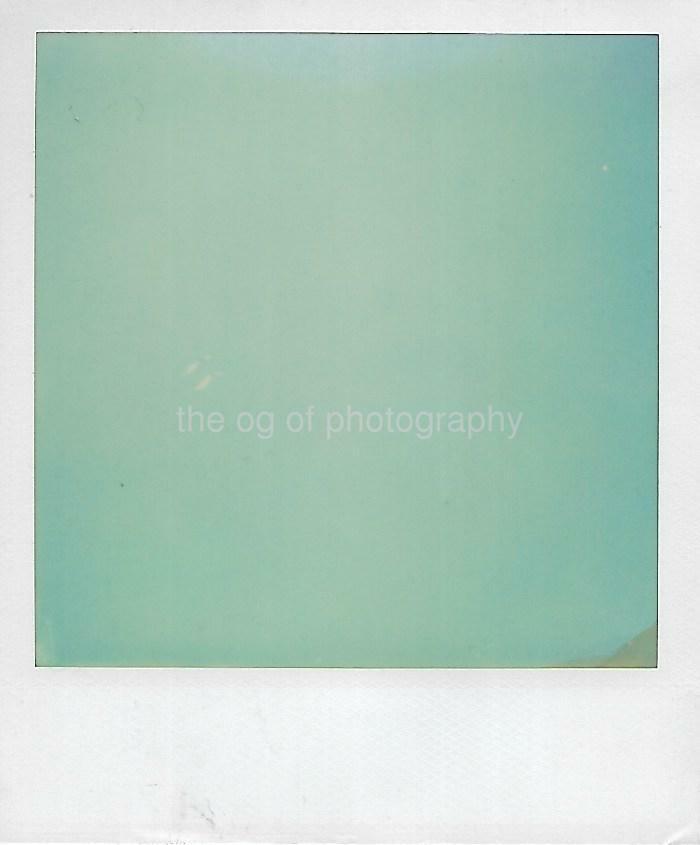 Vintage POLAROID MINIMALISM Found Original Photo Poster paintinggraph COLOR 112 30 A