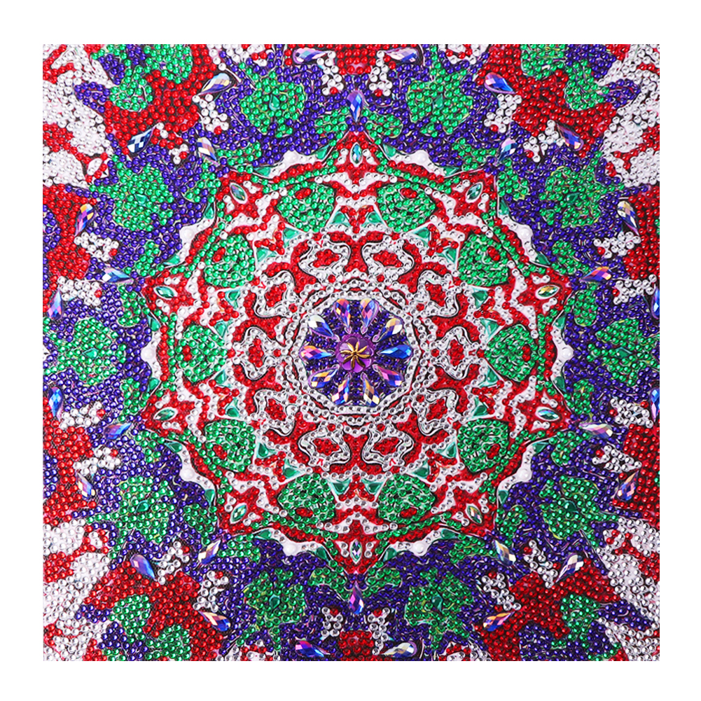 

30*30CM - Crystal Special Shaped Diamond Painting - Mandala, 501 Original