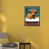 >SALE<5D DIY Full Round Drill Diamond Painting Cattle Kit Home Decoration Art Craft