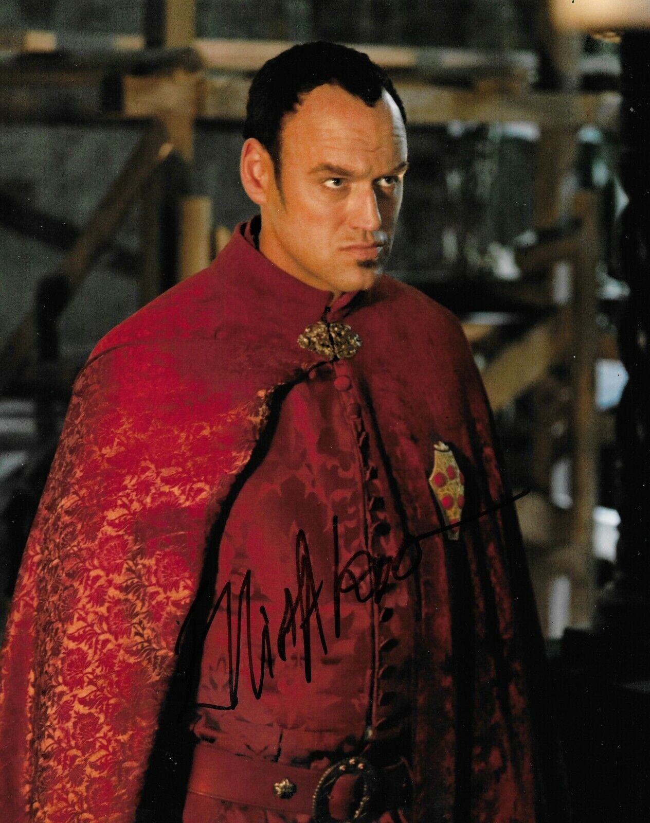 Elliot Cowan Signed Da Vincis Demons 10x8 Photo Poster painting AFTAL