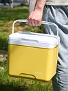 15L Camping Cooler Box Insulated Ice Chest Portable Ice Bucket for Outdoor Use