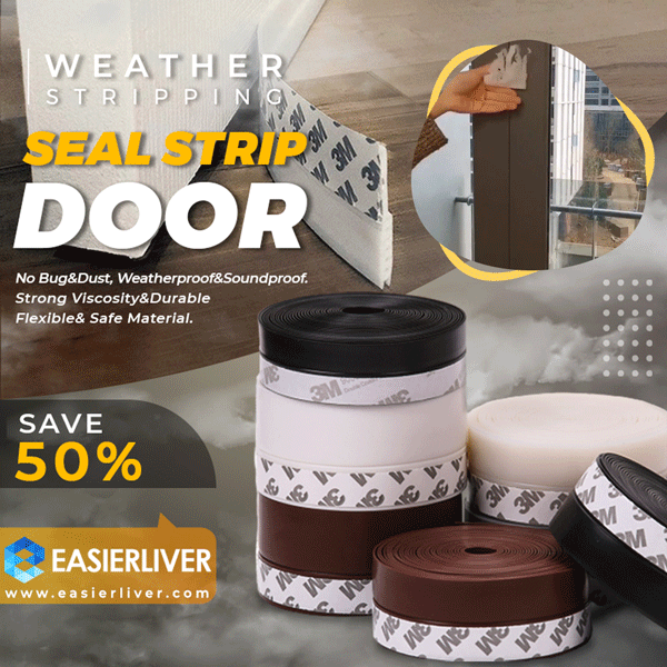 (50% OFF)Weather Stripping Door Seal Strip