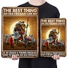 The Best Thing An Old Fireman Can Do Is To Teach A Young Fireman How To Become An Old Fireman - Vintage Metal Signs(12*16Inch)