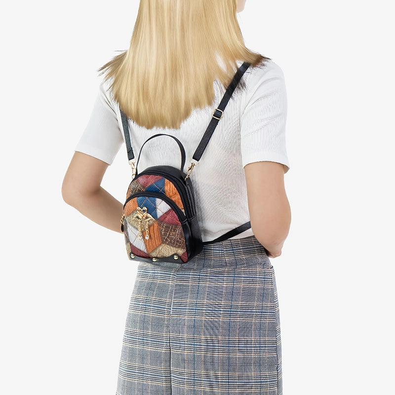 Anti-theft Color Block Casual Holiday