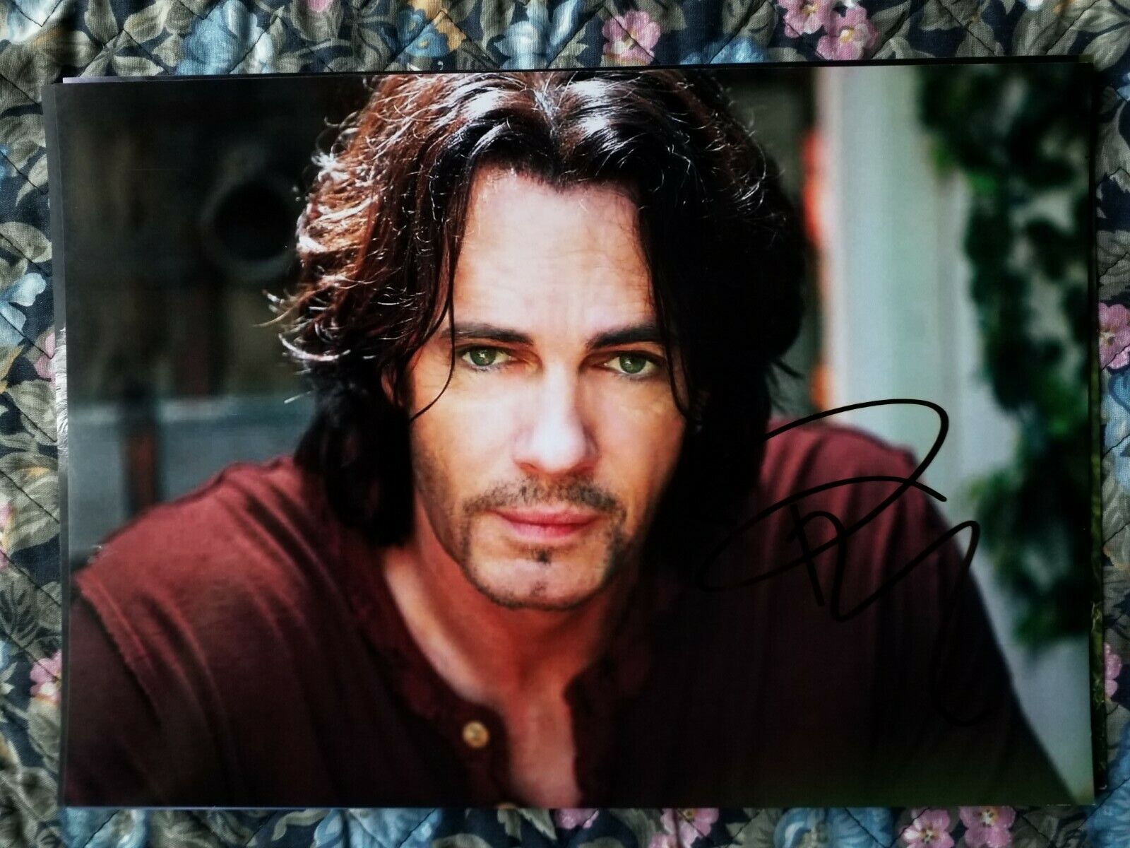 RICK SPRINGFIELD AUTHENTIC HAND SIGNED 8x10 Photo Poster painting AUTOGRAPHED SINGER RARE