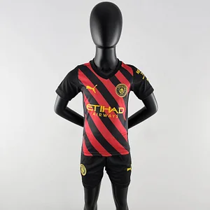 2022/2023 Manchester City Away Football Shirt 1:1 Thai Quality Kids Size