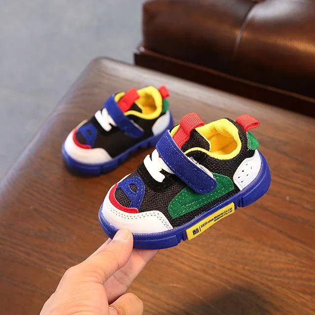 Christmas Gift Autumn Infant Baby Soft Bottom Toddler Shoes Baby Boys Girls Sports Shoes Comfortable Sneakers Size 15-25