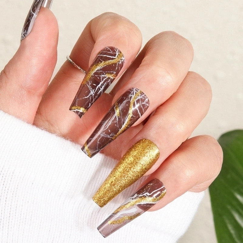 Cute Retro Sweet Cartoon Rose Abs Nail Patches 1 Set