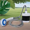Portable Electric Camping Shower Outdoor Camp Shower Pump for Hiking Travel Bath
