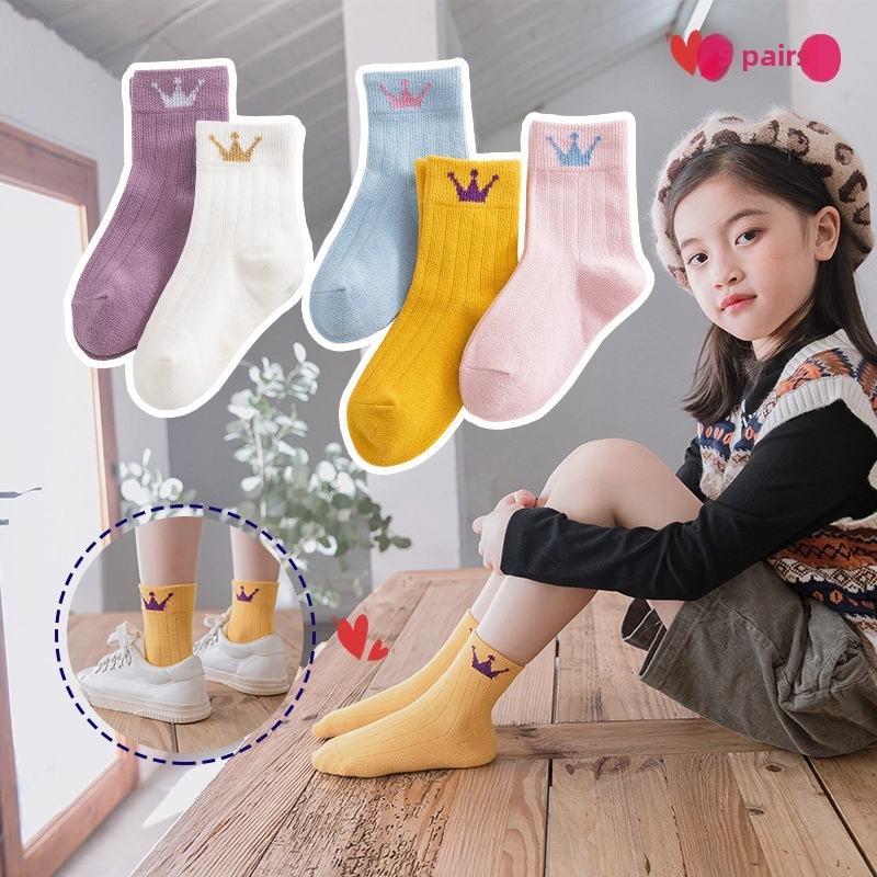 Autumn And Winter Children’s Socks Boys And Girls Mid-calf Socks Cartoon Cute Bunny Cotton Socks Baby Socks