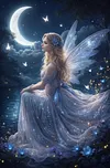 Luxury AB Velvet Diamond Painting Kit - Fairy