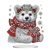 Double Sided Effect Acrylic Special Shaped Cute Animal Desktop Diamond Art Kits for Table Desk Decoration