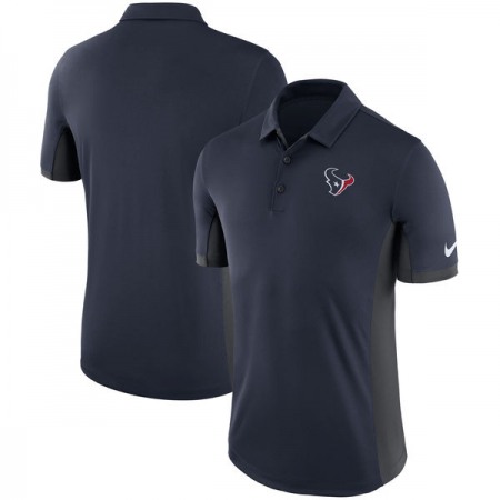 Men's Houston Texans  Navy Evergreen Polo