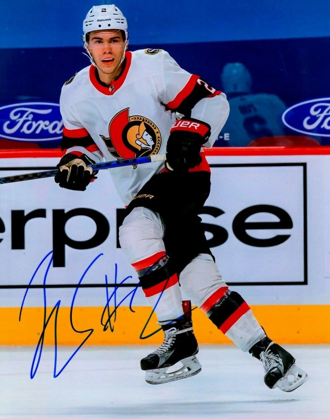 ARTEM ZUB autographed SIGNED OTTAWA SENATORS 8X10 Photo Poster painting #3