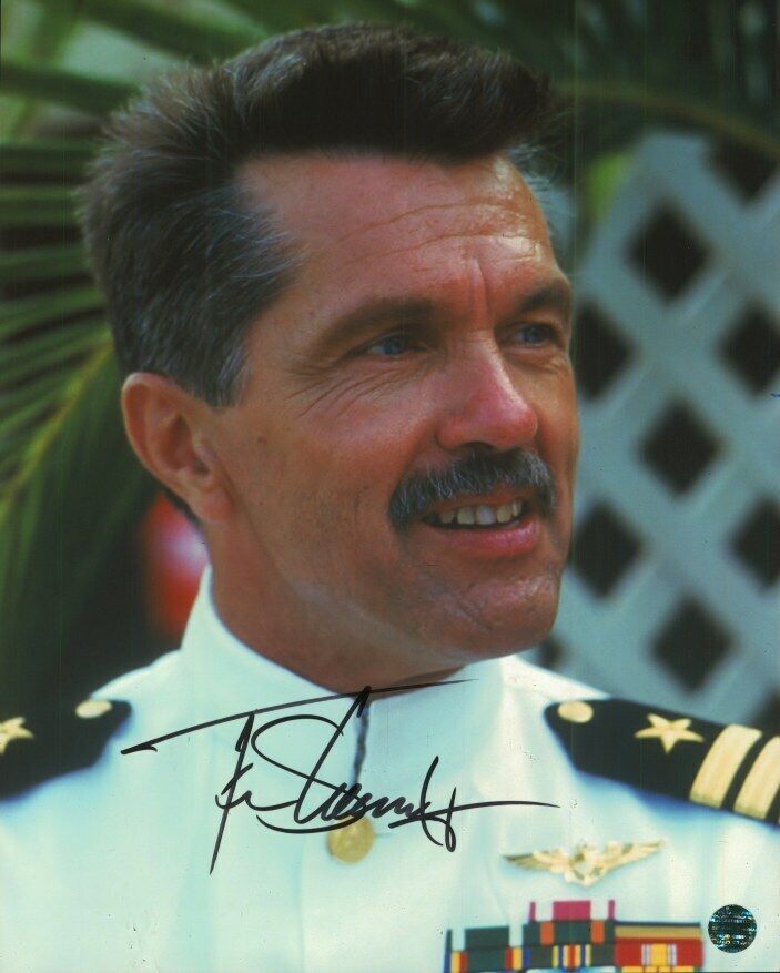 TOM SKERRITT Autographed Original 8x10 Photo Poster painting LOA TTM