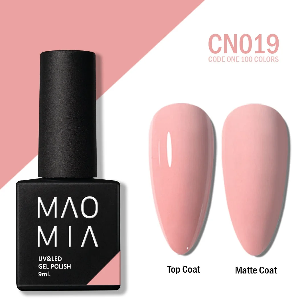 MAOMIA CODE ONE Gel Polish 100 Colors Soak Off UV/LED 9ML Professional Salon Nail Paint Semi Permanent Manicure