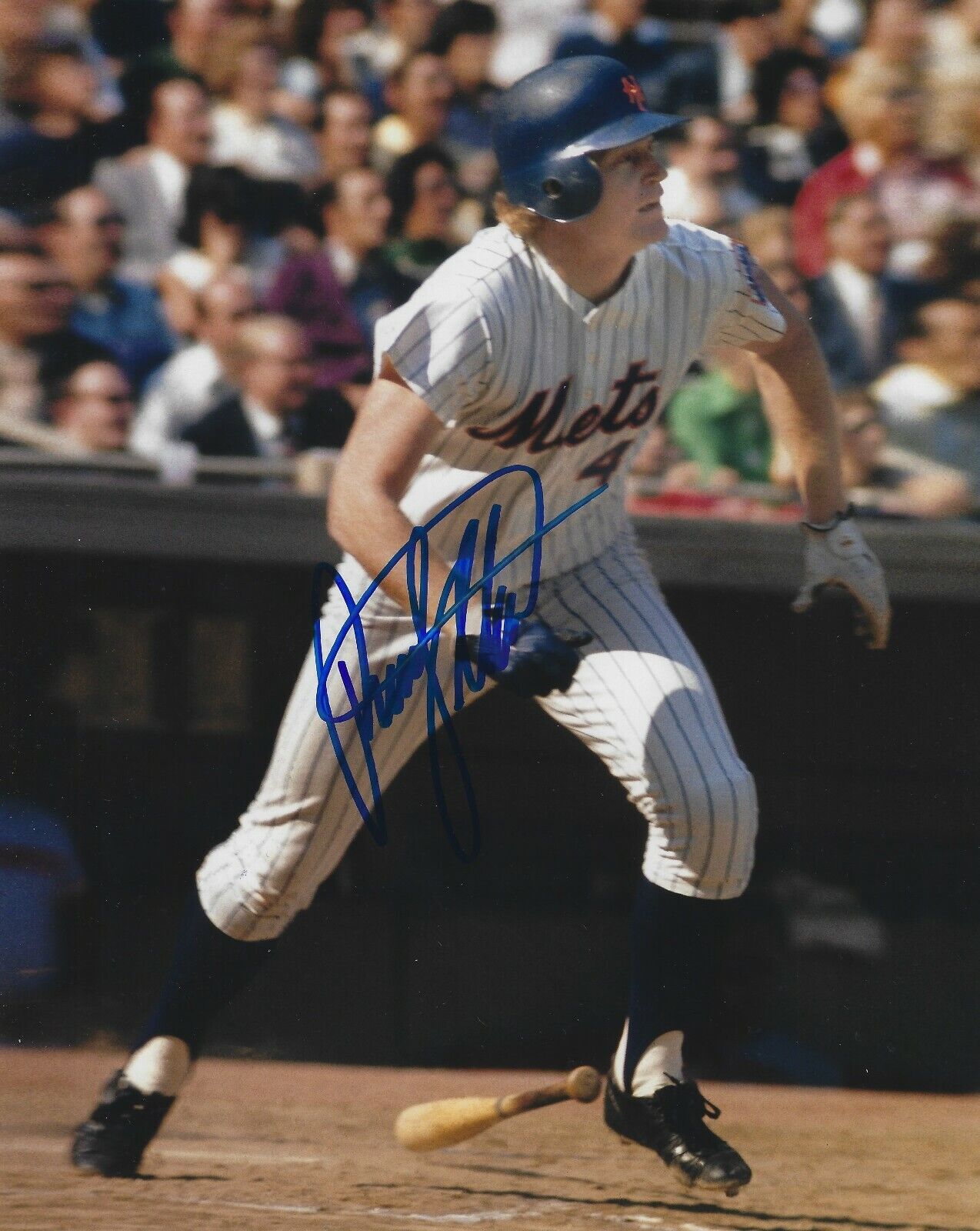 AUTOGRAPHED RUSTY STAUB 8X10 New York Mets Photo Poster painting W/COA