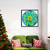 Diamond Painting -DIY Round Drill Mandara(40x40 CM)
