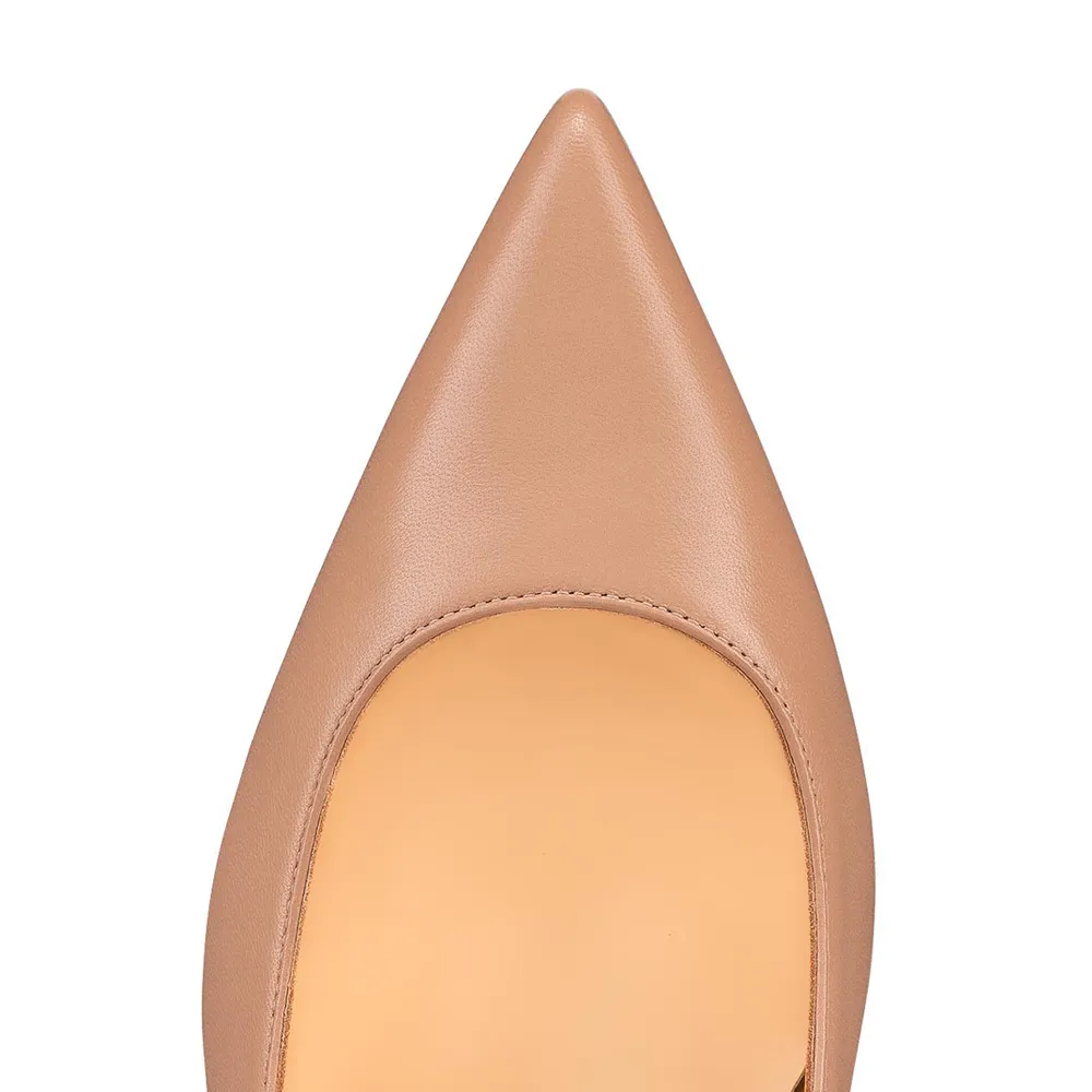 60mm Kitten Red Soles Summer Daily Matte Pumps-vocosishoes