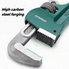 Industrial 8-18inches Multi-function Wrench Heavy Duty Construction Plumber Repair Tool Large Open Spanner Pliers Hand Tool