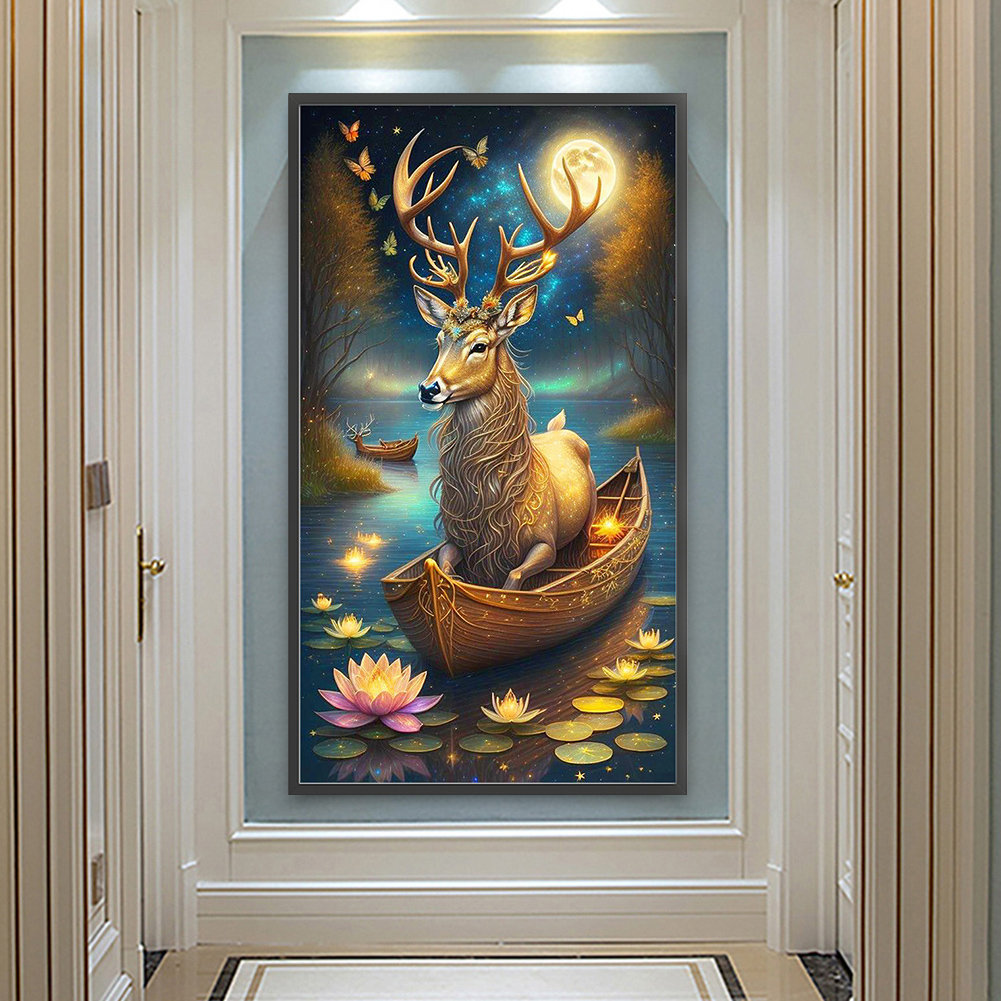 Diamond Painting - Full Round - Deer(40*70cm)