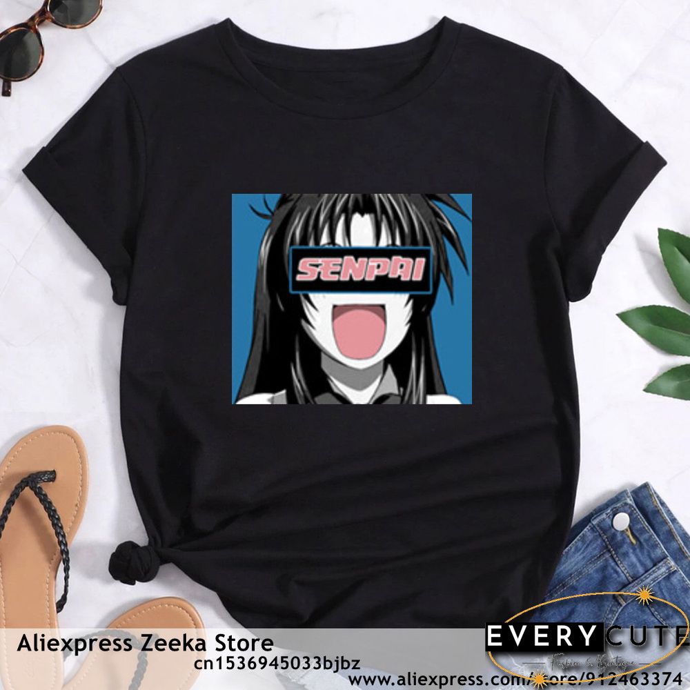 Womens Traveling Fun Print Tee-Shirt for Girls Y2K Harajuku Basics Collar White Shirt