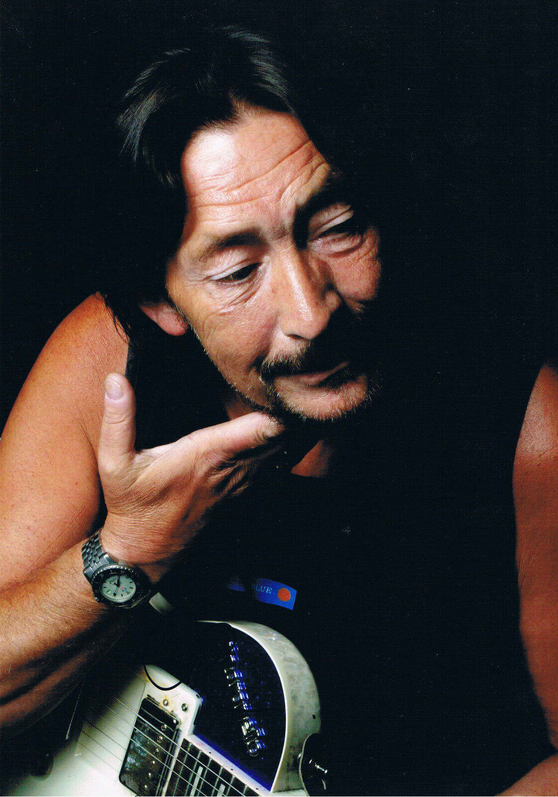 Chris Rea 1951- genuine autograph Photo Poster painting 8x12