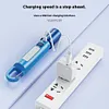 4Pcs XPE+COB LED Camping 300LM Flashlight Zoomable Bright Torch USB-C Lantern