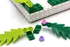 Jungle DIY Building Block Photo Frame Kit,Creative Handmade Assembled Photo Frame Handmade Craft Gift Home Tabletop Display Decor