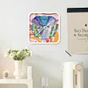 Mandala Elephant Special Shape 5D Diamond Painting Clock Art Craft for Wall Desk