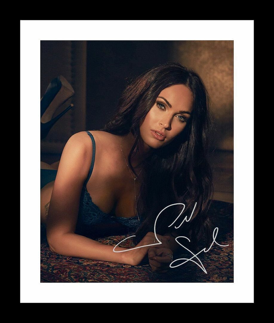 Megan Fox Autograph Signed & Framed Photo Poster painting 2