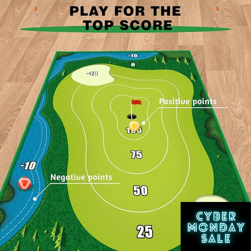 Kalmiyo BirdieMat™ - Ultimate Sticky Golf Game!